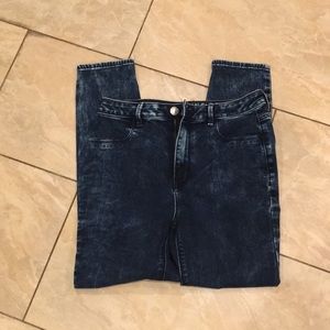High rise jeans